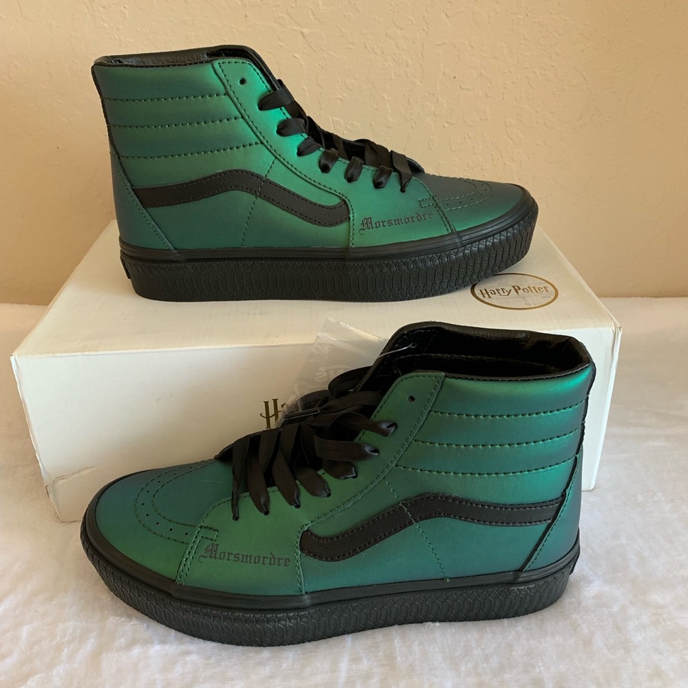 NWT Harry Potter Vans Dark Arts SK8-Hi Platform - Picture 2 of 8
